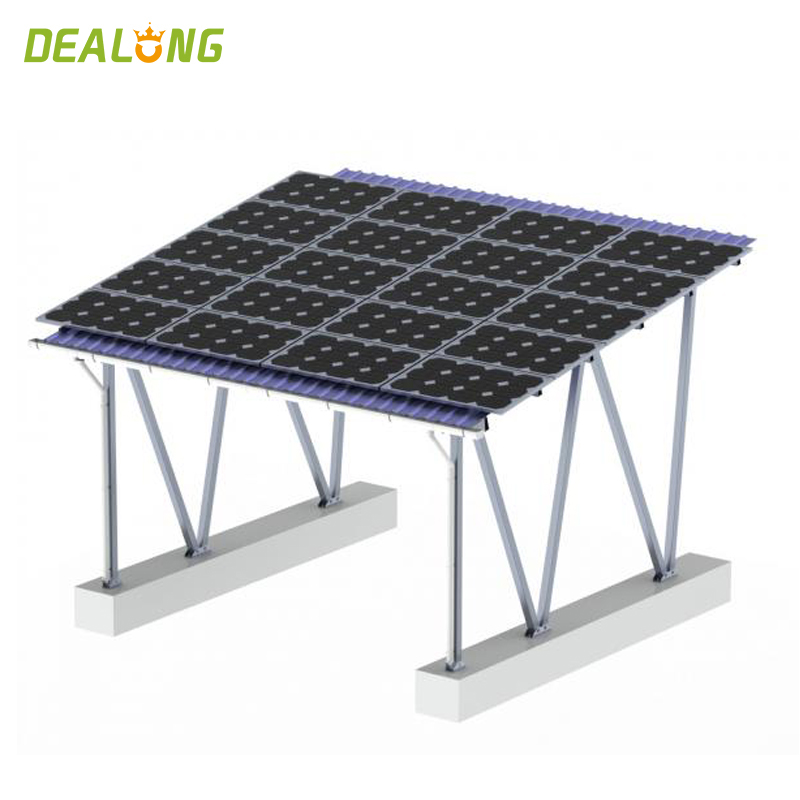 Commerciële Solar Carports Opslag in energiesystemen
