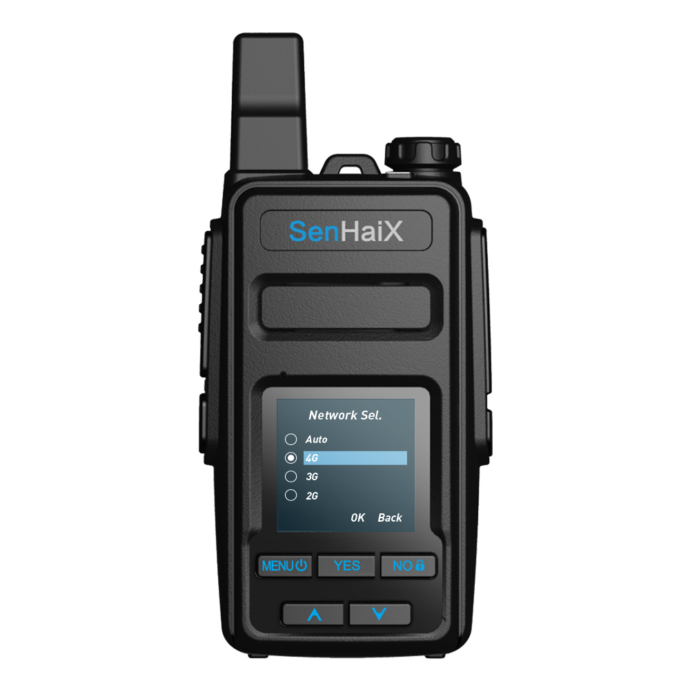4G PoC bidirectionele radio met GPS-positionering

