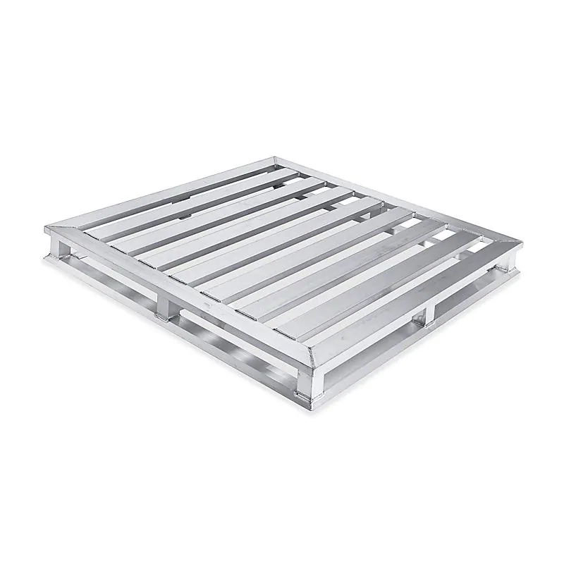Standaard aluminium pallet met 4 ingangen
