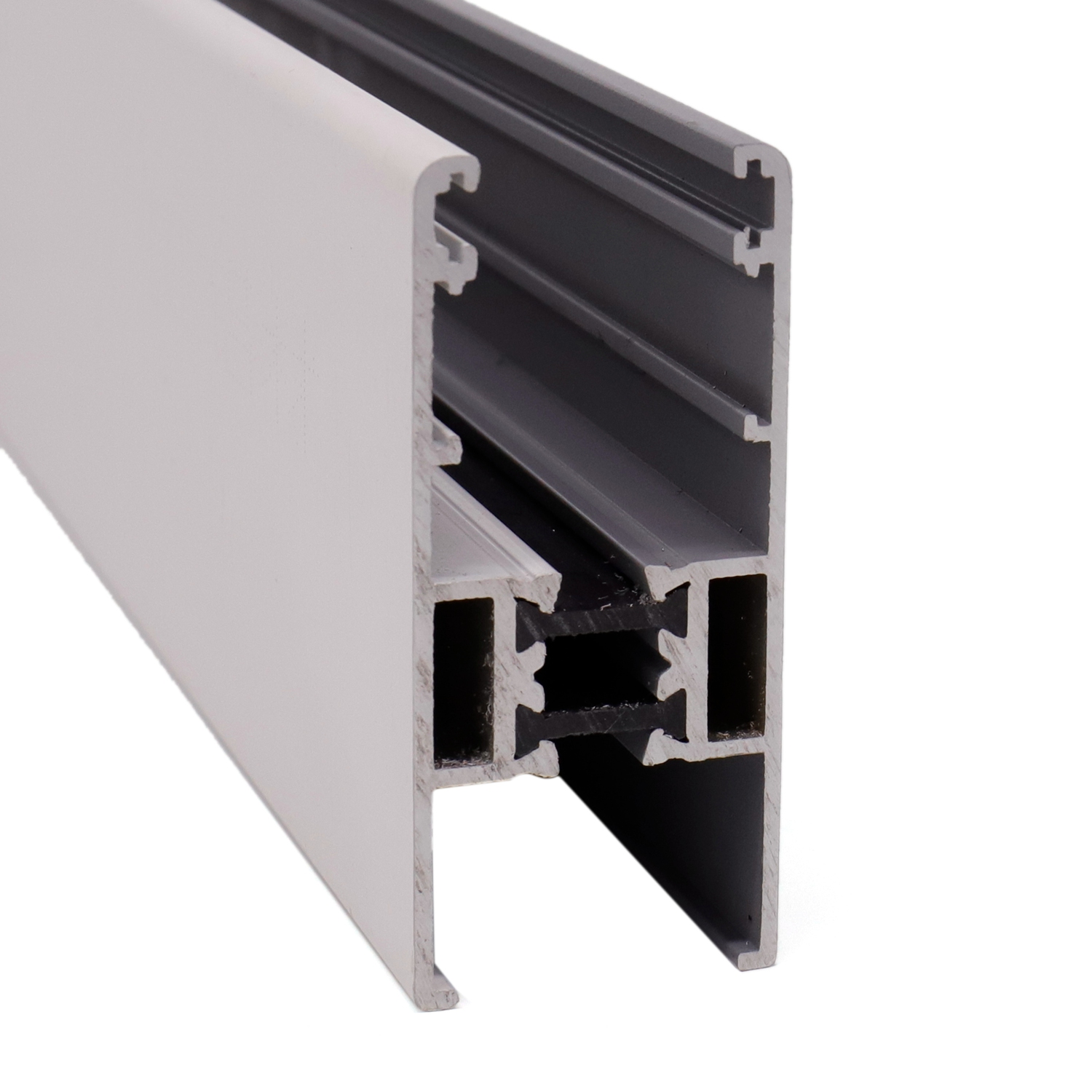 Thermisch onderbroken aluminium extrusieprofiel voor schuifdeuren en ramen
