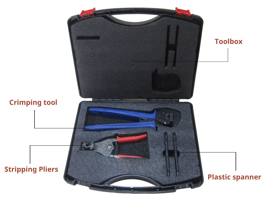 Toolkit voor kabelinstallatie