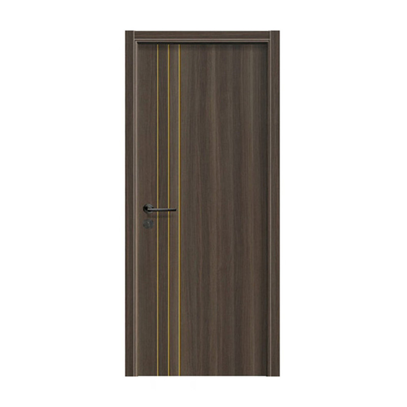 Populaire hete verkoop interieur houten deur geluiddichte slaapkamer studie teakhouten deur
