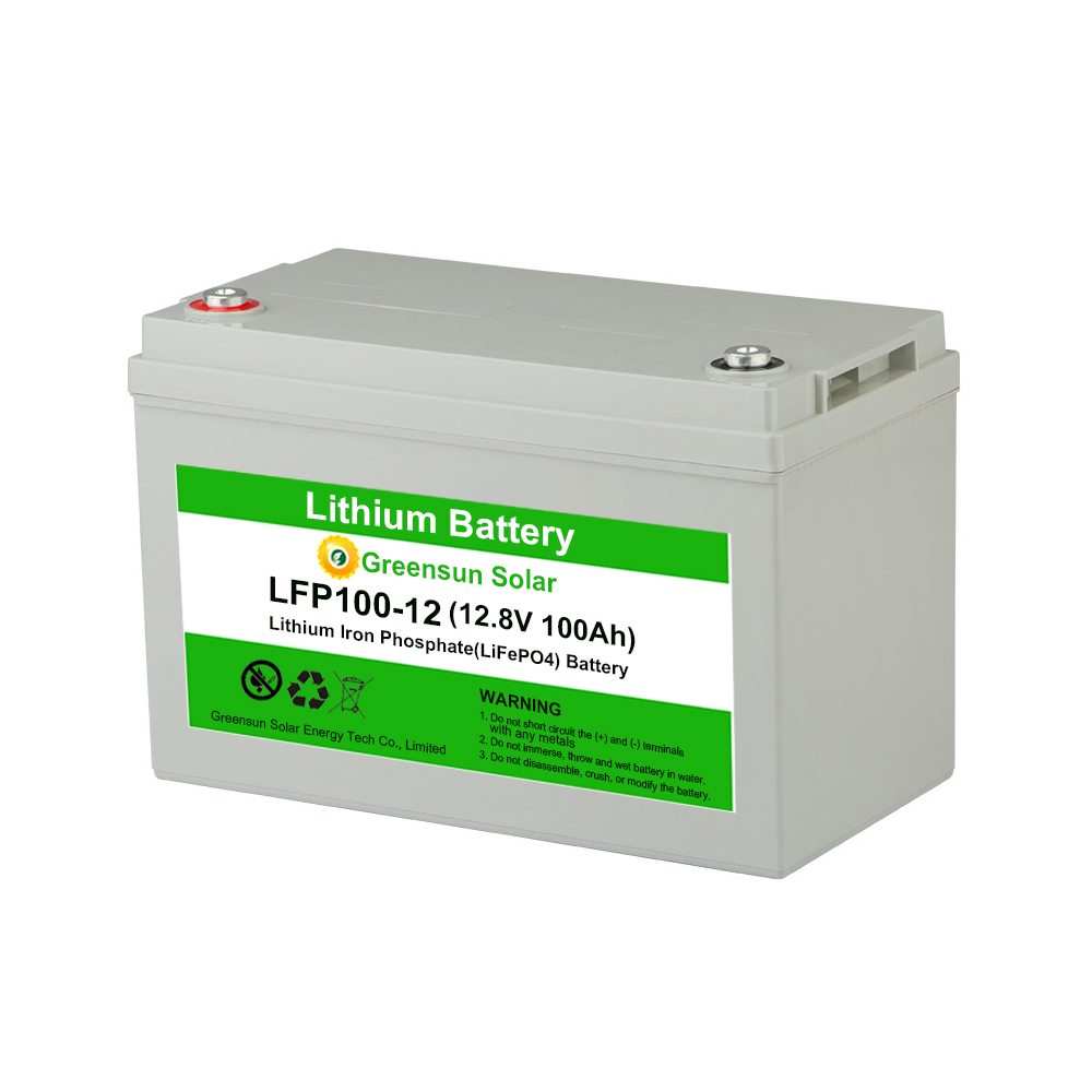 LiFePO4 lithium-ionbatterijpak 12v 100ah diepe cyclus te koop
