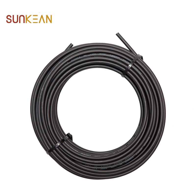 TUV-certificaat H1Z2Z2-K 6 mm2 DC Solar PV-kabel
