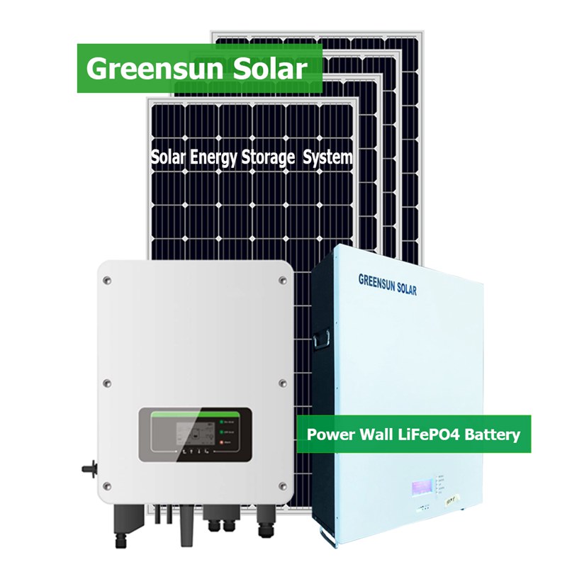 Powerwall Home Solar System 5KW 8KW 10KW 20KW op hybride zonne-energiesysteem met Powerwall-batterij
