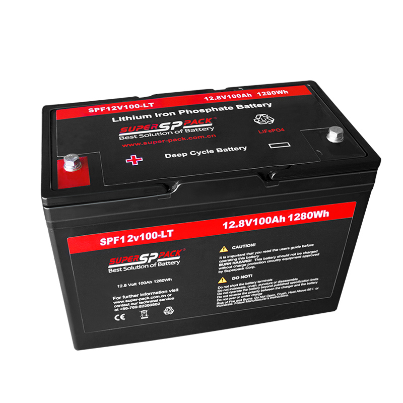 Lifepo4 SPF12v100ah-LT batterij voor lage temperatuur
