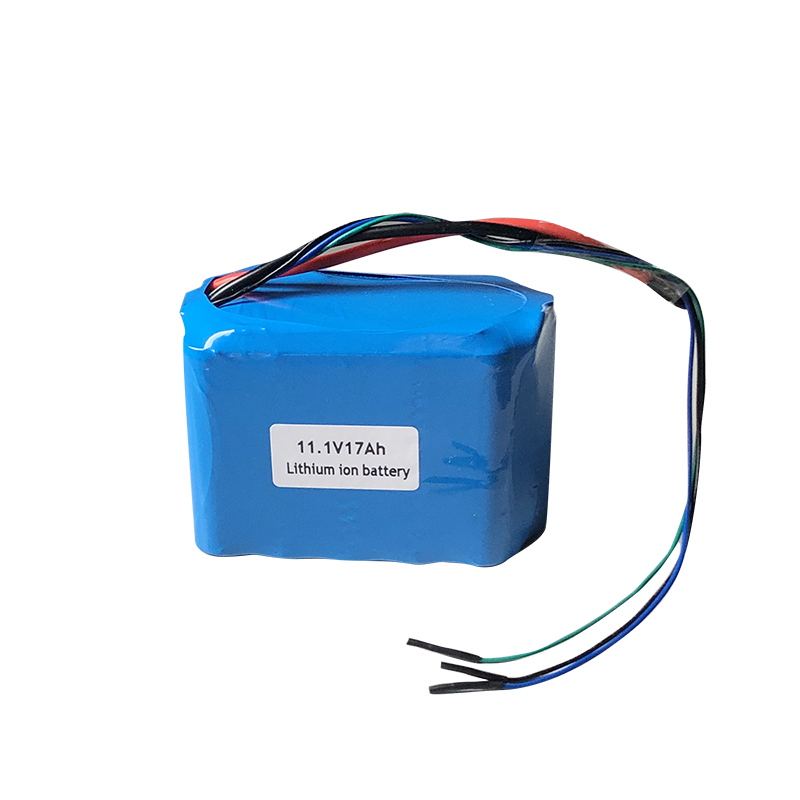 11.1V17Ah Li-ion batterijpakket voor servicerobot
