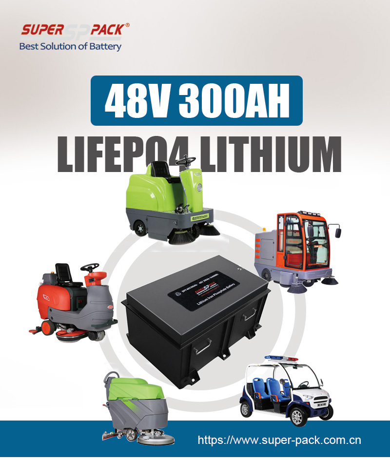 Superpack 48V 300Ah Reinigingsapparatuur lifepo4