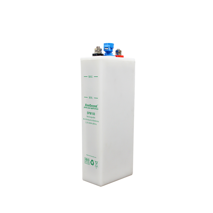 SPM Ultra-onderhoudsarm gasrecombinatiebereik NiCd-batterij
