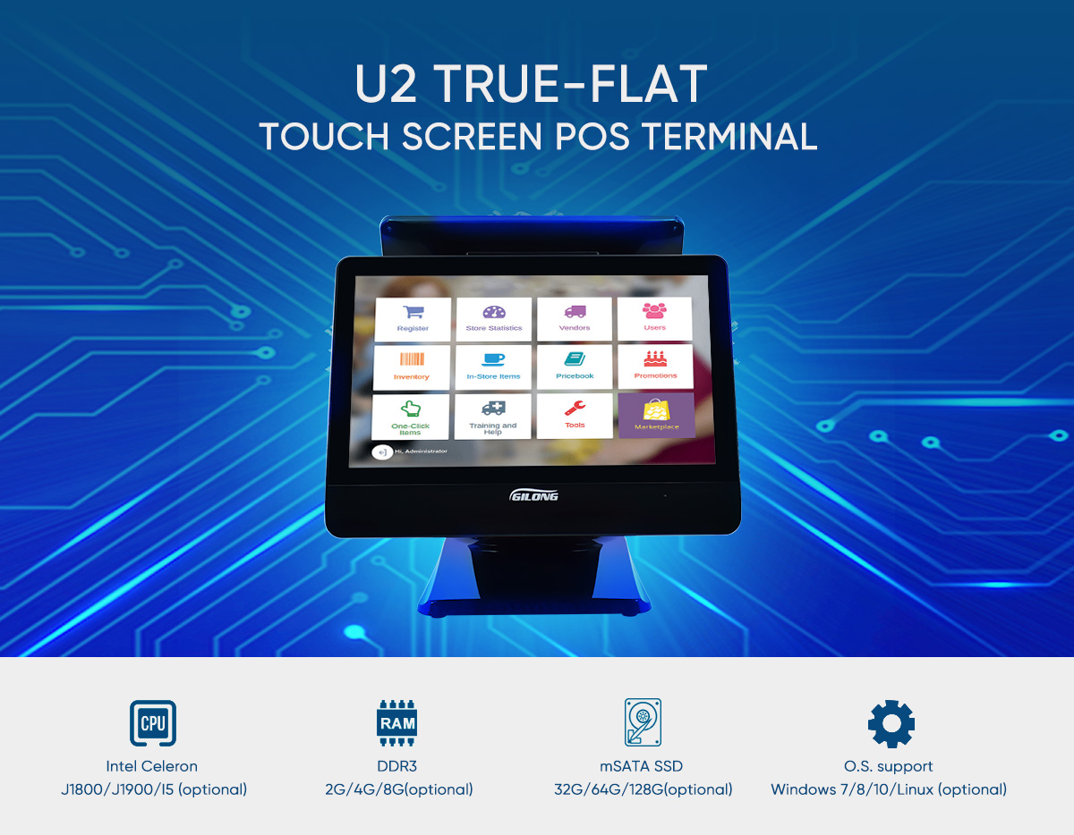 touchscreen linux pos