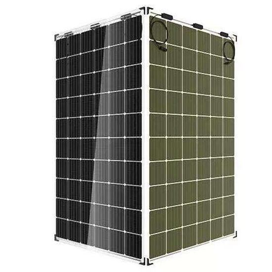 Mono 60cells fotovoltaïsche 310w 320w 330w bifaciale PERC dubbele zonnemodules te koop
