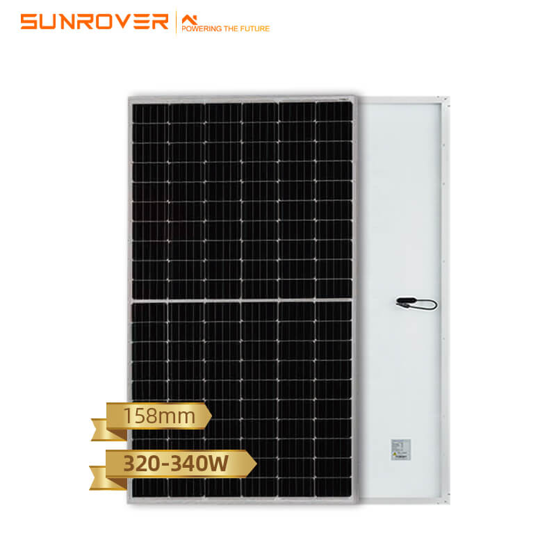 Half Cell 320W 325W 330W 335W 340W Zonnepaneel zonnemodule prijs voor systeemgebruik

