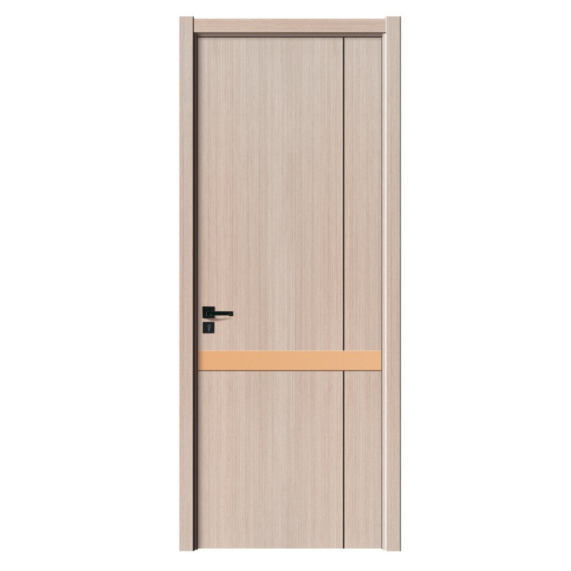 Hoge kwaliteit interieur natuurkleuren melamine houten deuren slaapkamer deur hout binnendeur ontwerp
