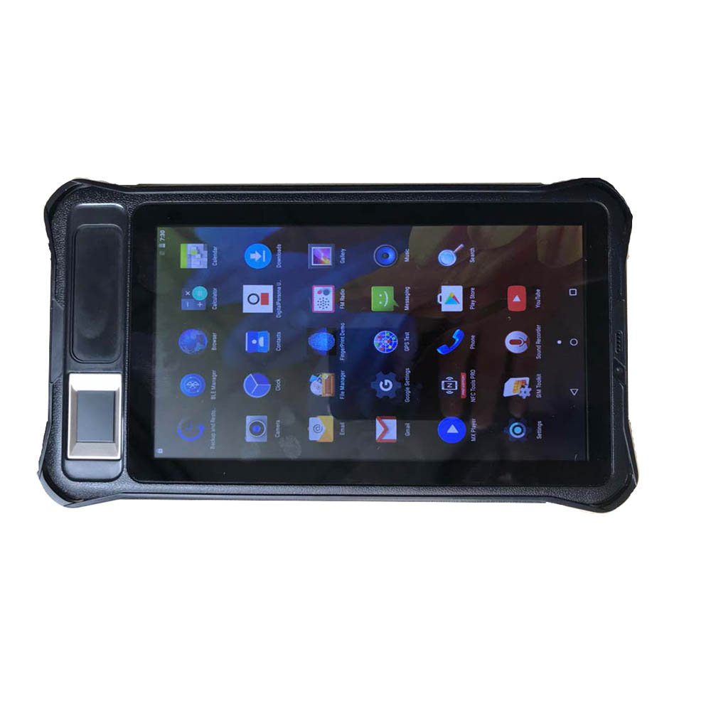 Goedkoopste 7 inch 3G Android Biometrische Vingerafdruk Duim Tablet Tijdregistratie Collector Systeem

