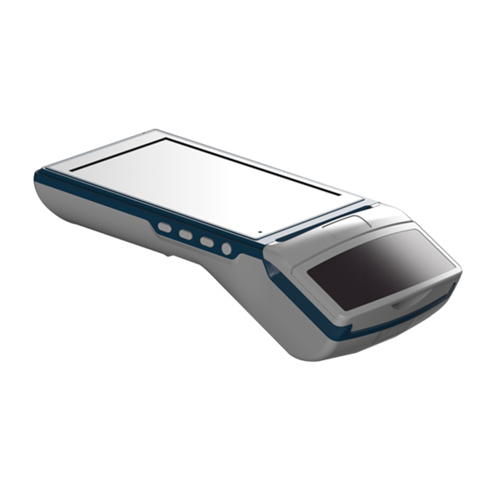 Goedkope handheld NFC Android MPOS met 2-inch hogesnelheidsprinter
