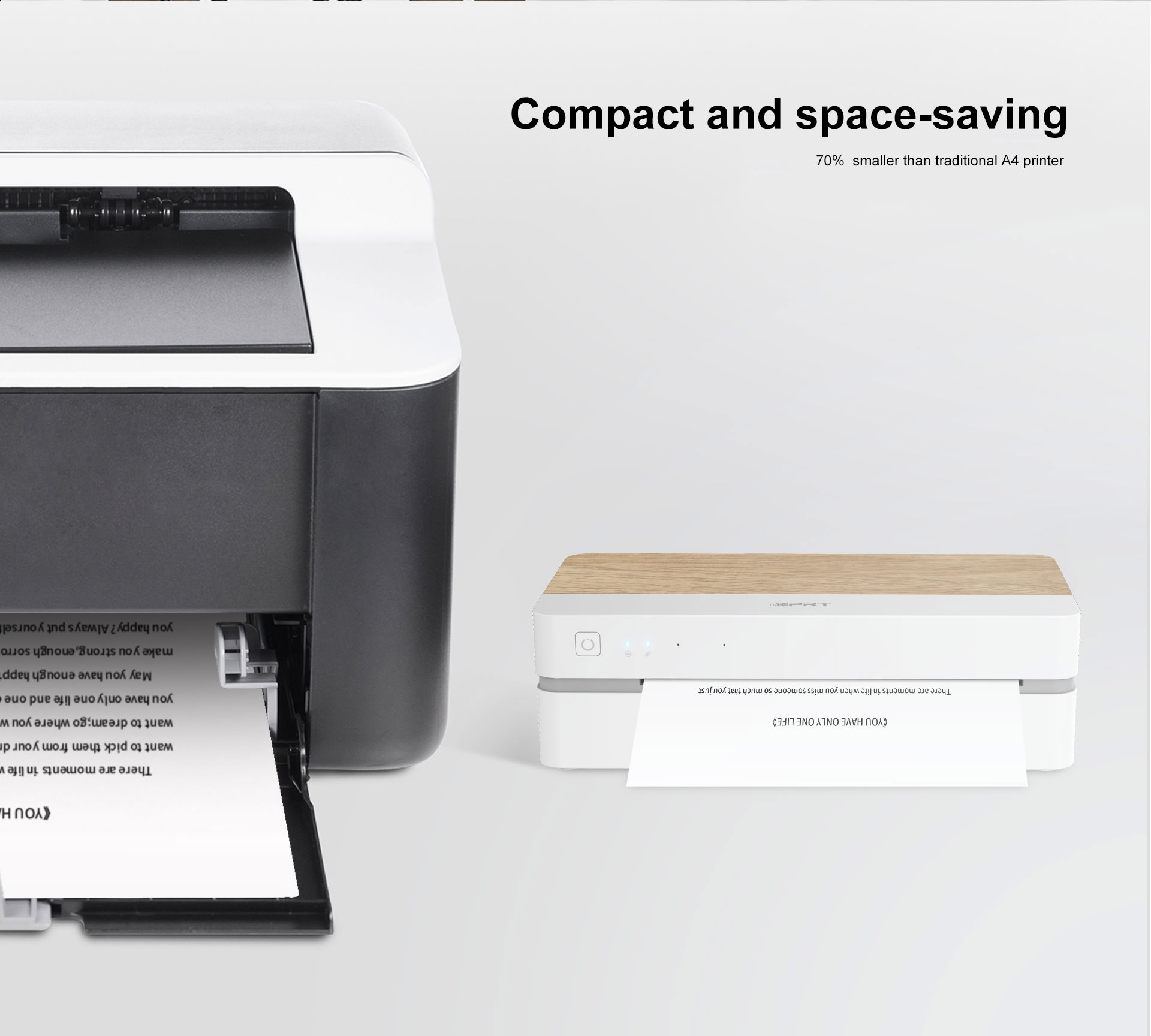 desktop A4 thermische papierprinter