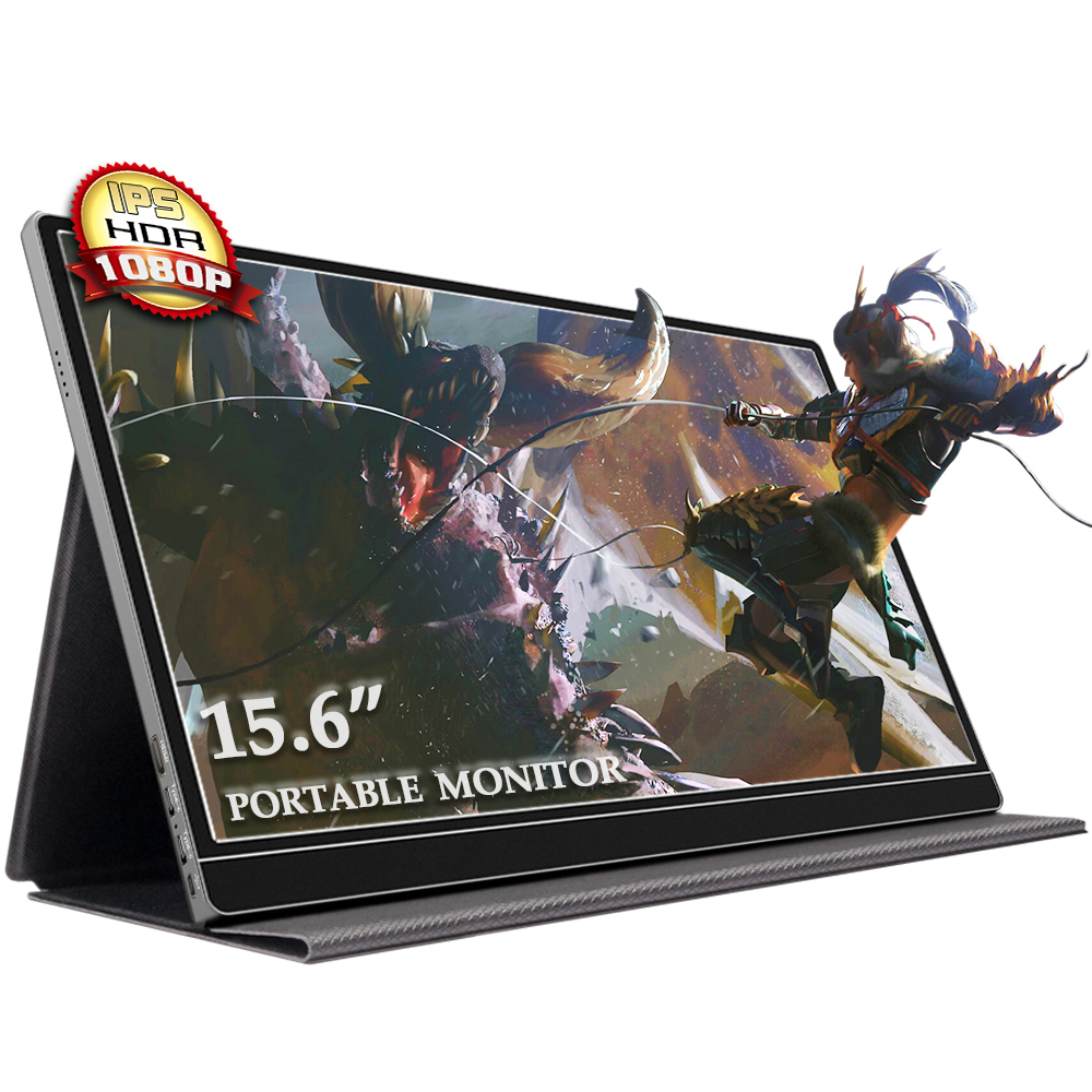 15,6 inch draagbare Type-c hdmi gaming lcd-monitor
