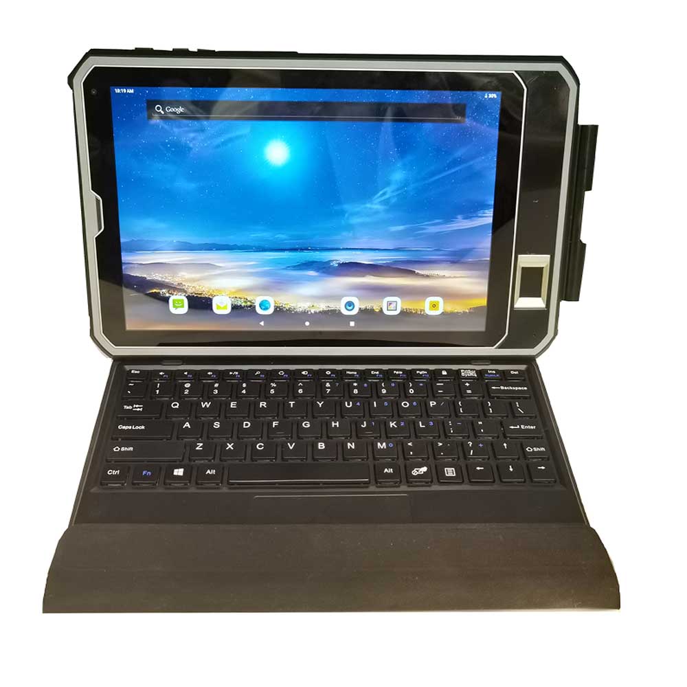 IP68 Robuust Militair Leger 4G Android 9.0 10.1 Inch Android Biometrische Vingerafdruk Student Onderwijs Tablet PC
