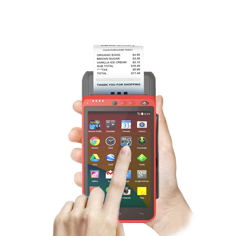 Handheld Smart Paytm-kaartmachine Android Pos-betaalterminal
