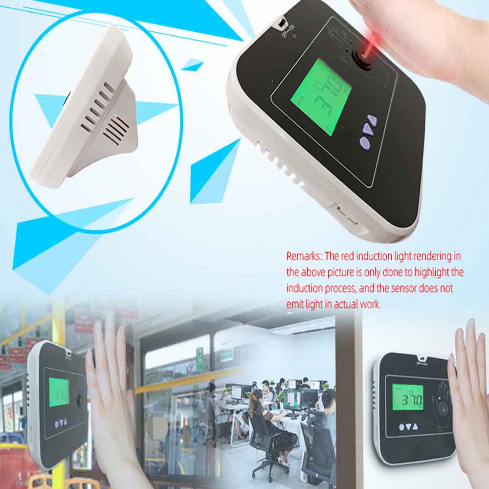 Handpalm temperatuur detector
