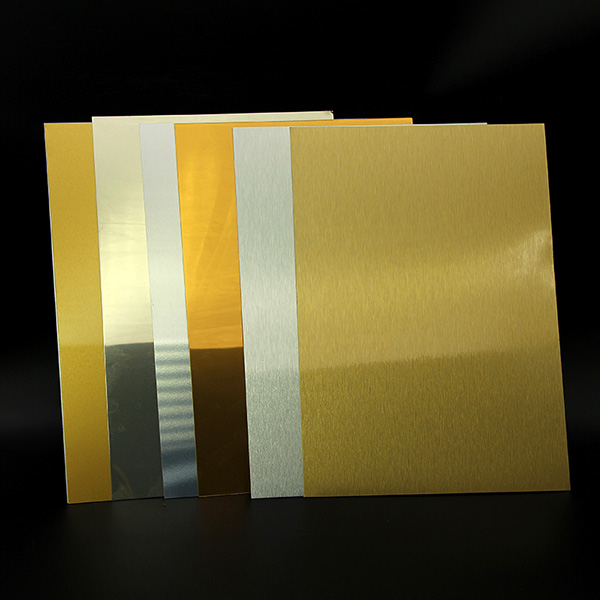 Aluminiumplaat met geborstelde kleurcoating voor honingraatpaneel

