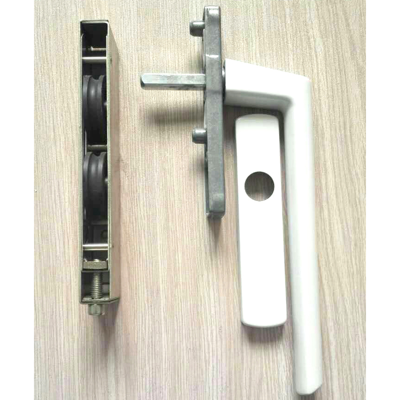 Aluminium frame push-to-open keukendeur aluminium
