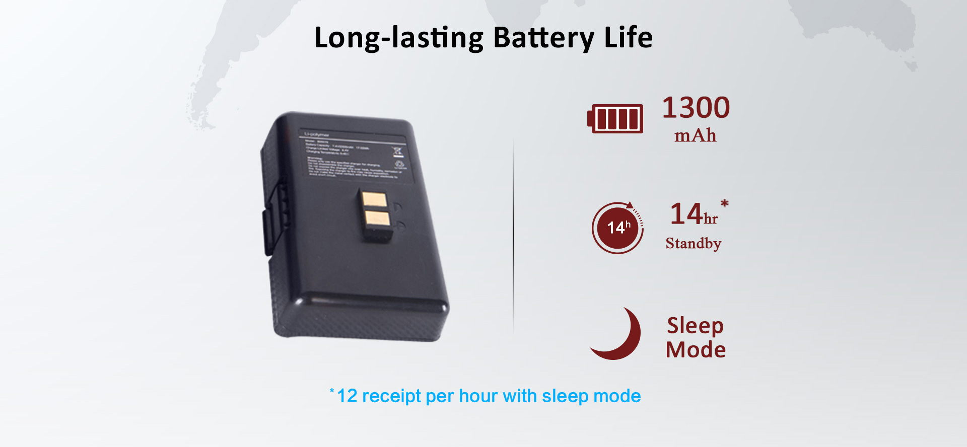 2 inch mobiele bluetooth-labelprinter