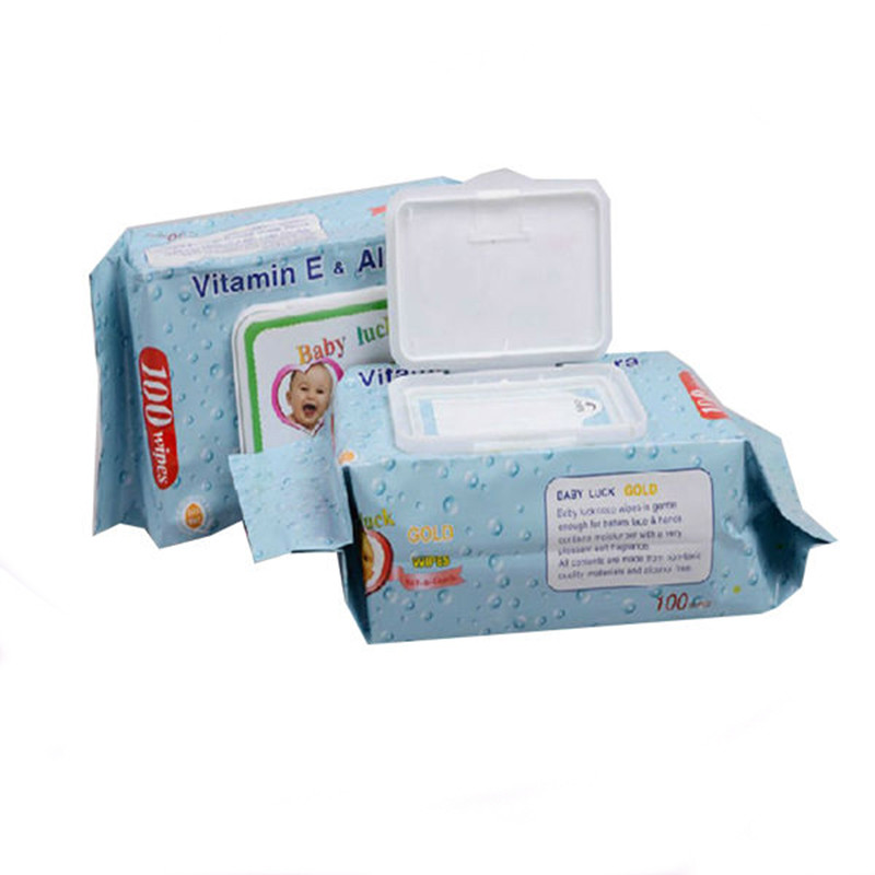 Natte doekjes voor baby's Schone hand Niet-geweven baby's Waterdoekjes Natte handdoek voor één gebruik
