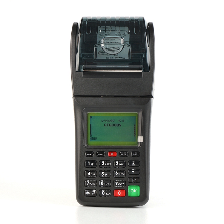 Handheld draadloze POS-terminal voor beltegoed opwaarderen en mobiel opladen
