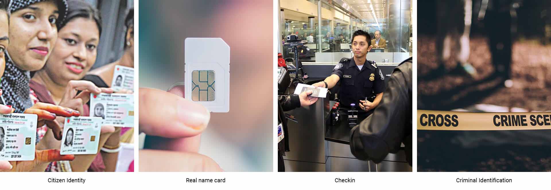 ID-kaart biometrische Lezen