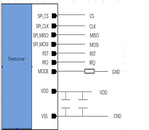 biometrische sensordiagram