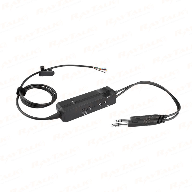 CB-28 GA Plug Aviation Headset-vervangingskabel met ANR Bluetooth-module
