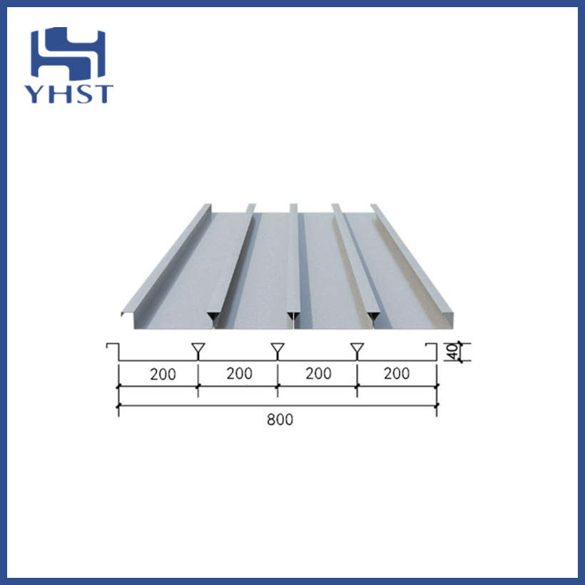 Gesloten type gegalvaniseerd staal/metalen vloeren
