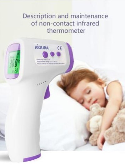 Contactloze babythermometer