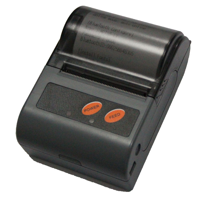 58 mm mobiele Bluetooth-printer voor Android- en iOS-tablets en -smartphones
