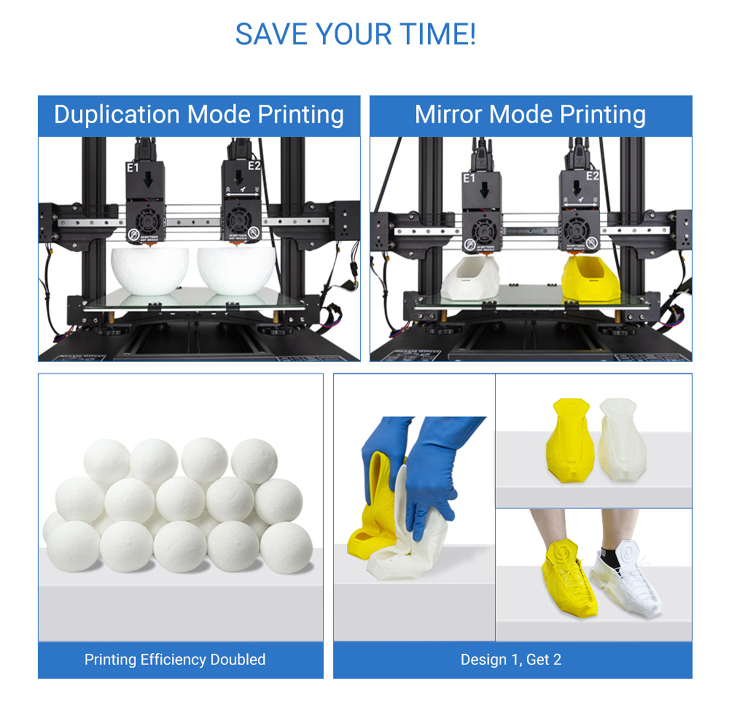 Tenlog DMP 3D-printer Sace Your Time