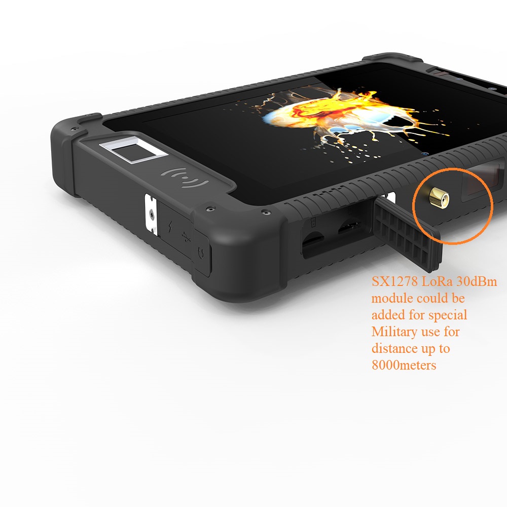 Tablet met SX1278 LoRa-module