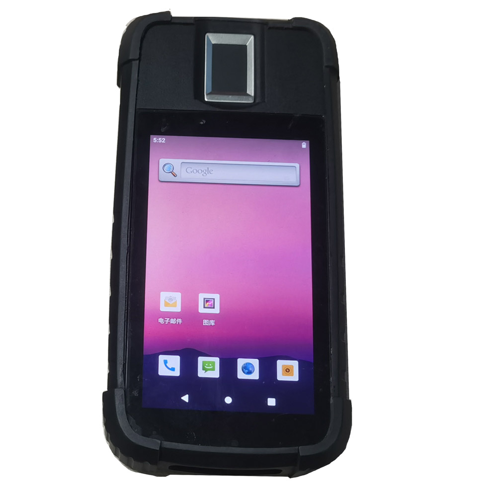 4G Android 10 Dual USB DUAL SIM 5 inch handheld FBI-gecertificeerde leverancier van biometrische vingerafdrukapparaat voor Android
