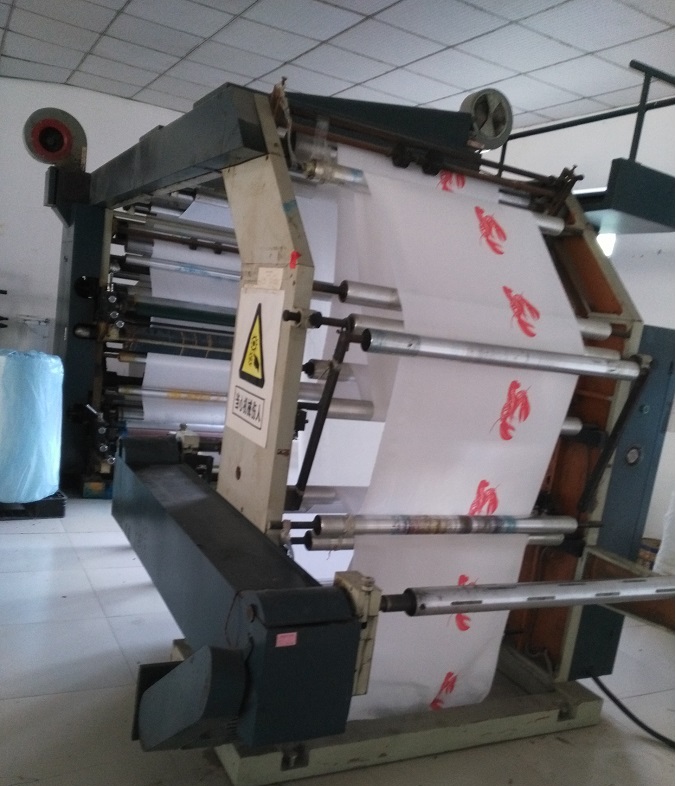 papier bed roll drukmachine