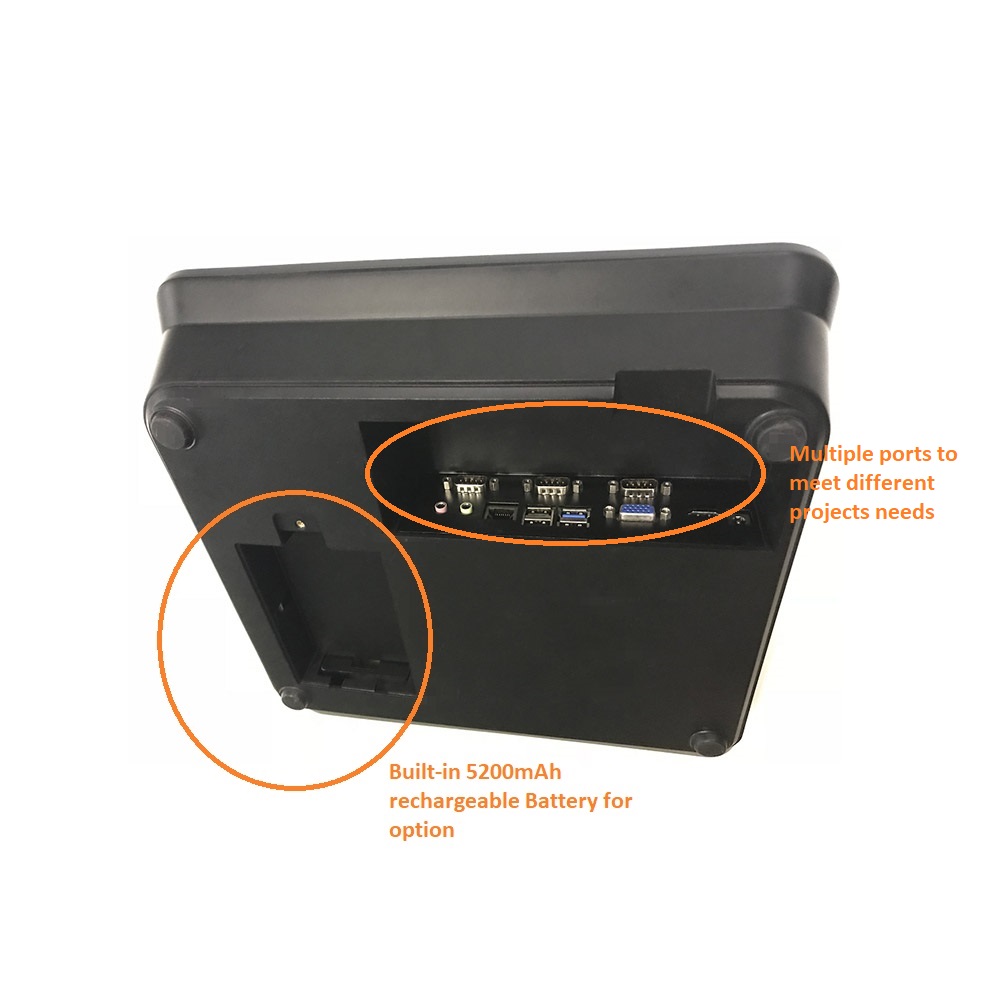 POS-kassier met back-up batterij
