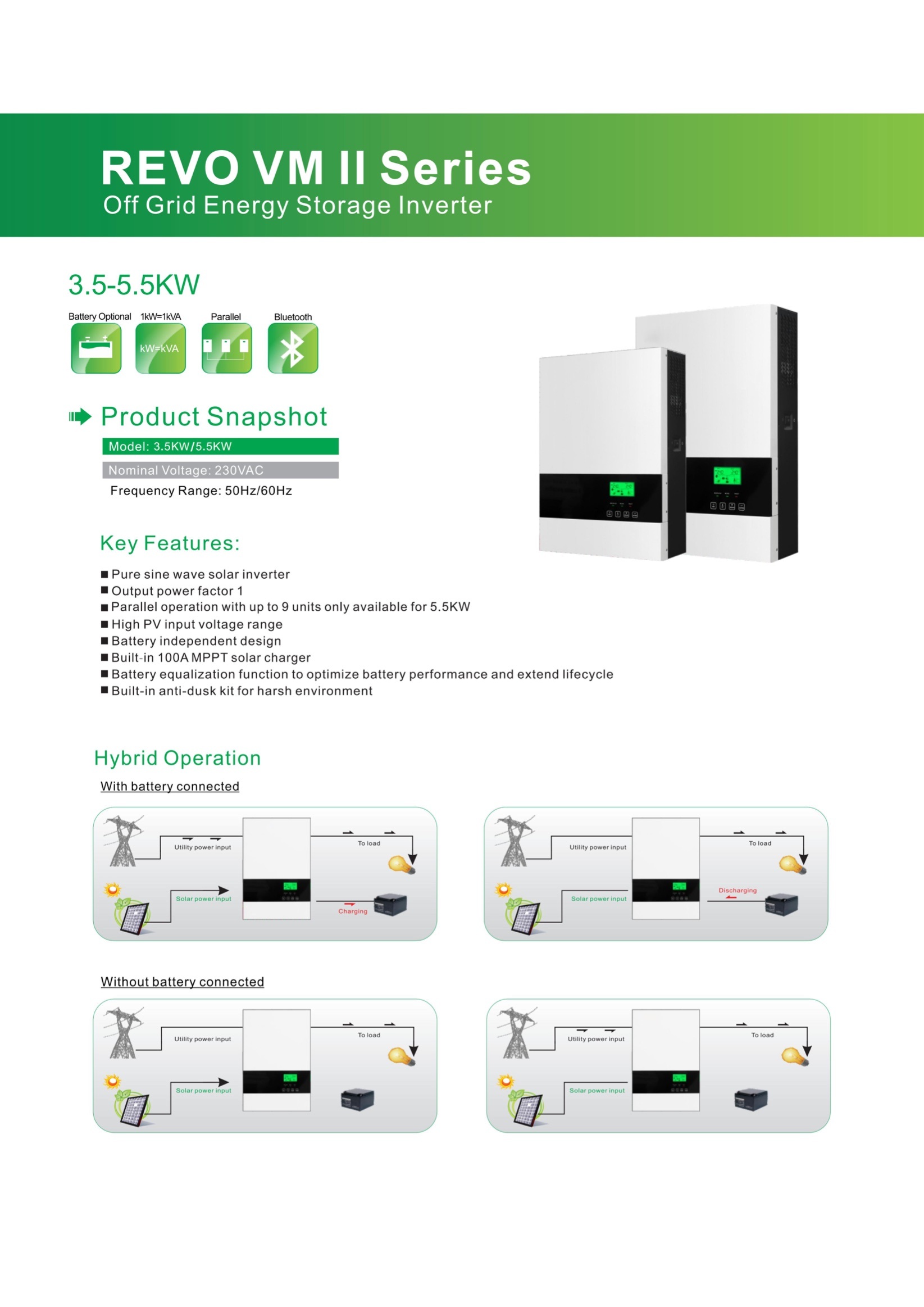 Off Grid Energy Storage Inverter leverancier