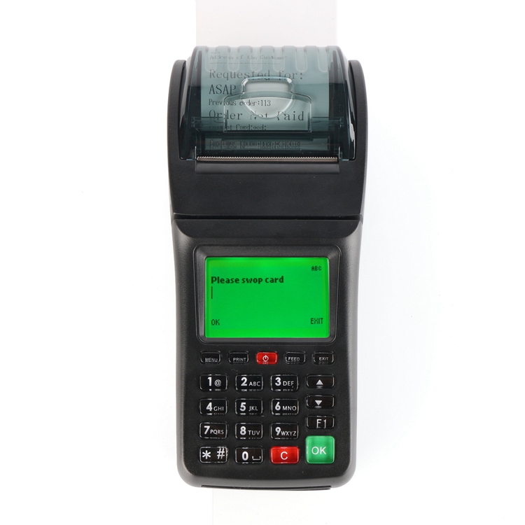Airtime Vending Machine GPRS POS-terminal met magnetische kaartlezers

