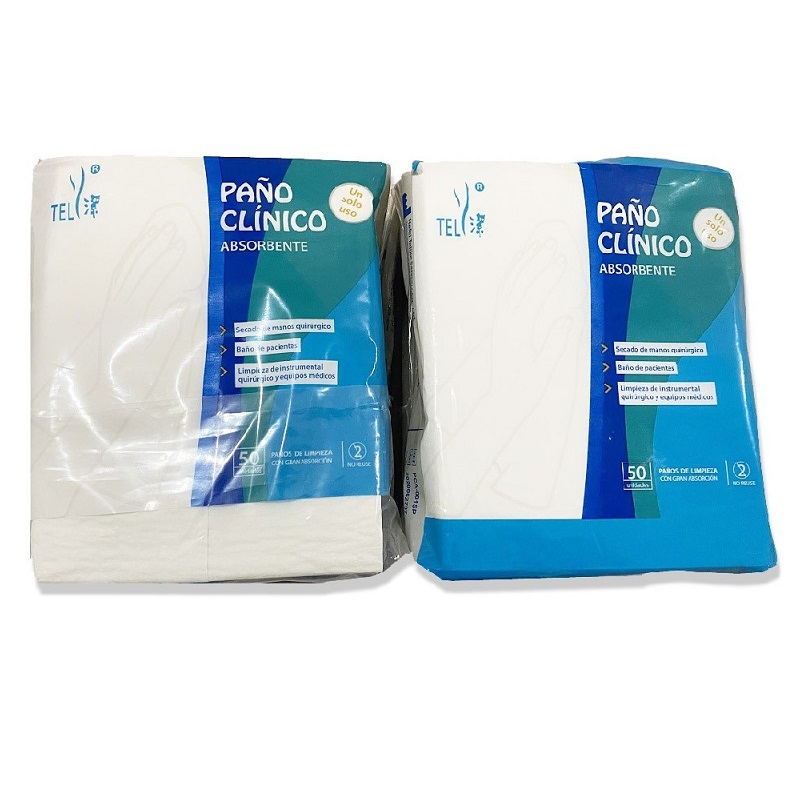 Ziekenhuis wegwerphanddoek Wit niet-steriel absorberend Algemeen gebruik
