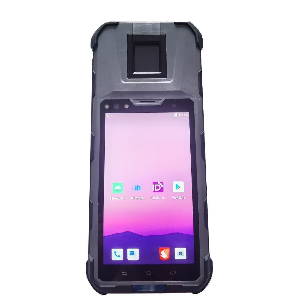 4G Alle functies Android Overheid Biometrische IRIS Gezichtspersoneel Gegevensverzameling PDA
