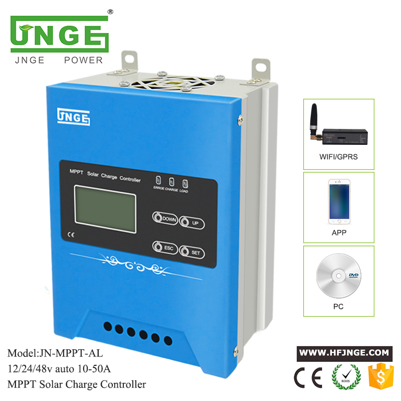 Nieuwste MPPT Solar Charge Controller 30amp 40amp 50amp voor zonne-energiesysteem
