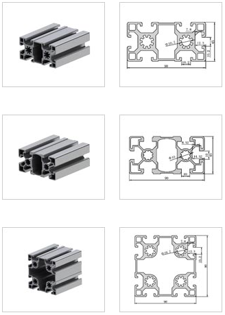 Modulaire aluminium profielen