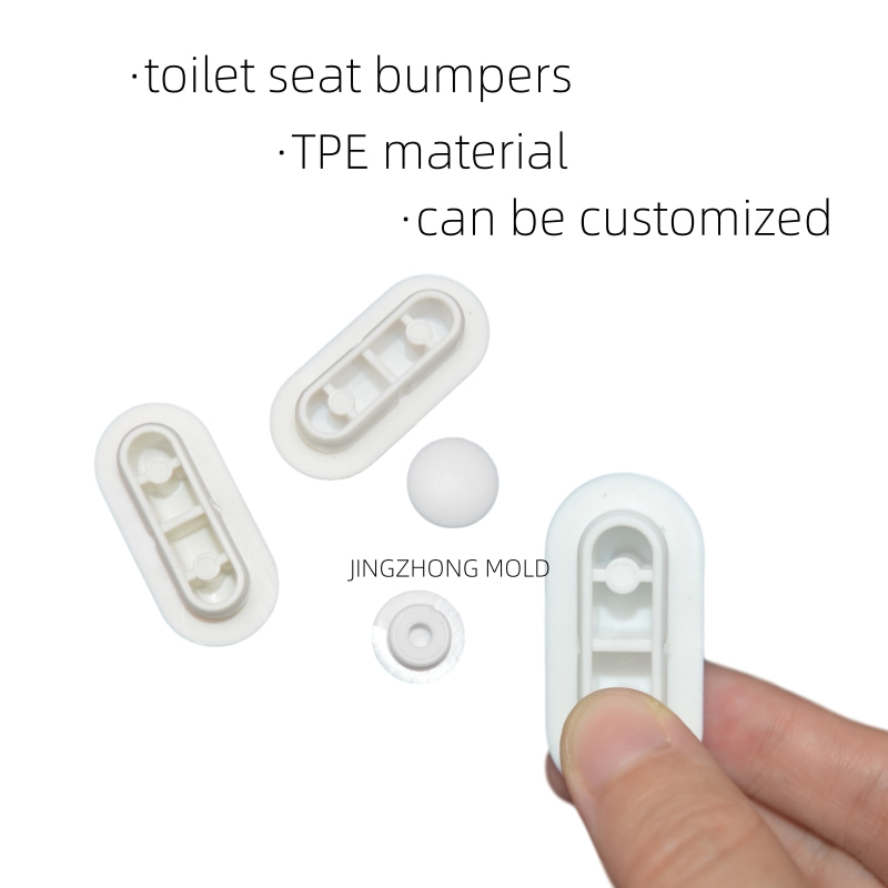 TPE-materiaal bumpers voor toiletbrillen
