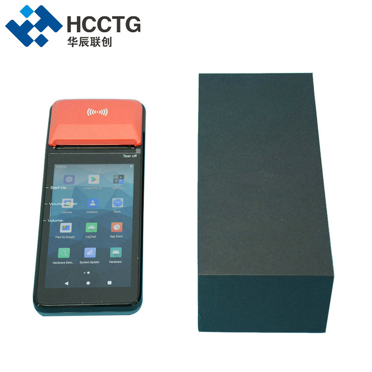 Android 11 NFC 4G Bluetooth Smart Handbediende POS-terminal R330P
