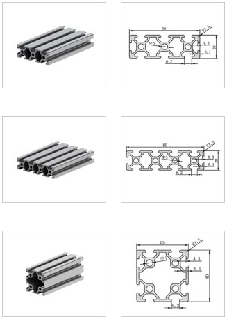 Aluminium profielbeugel