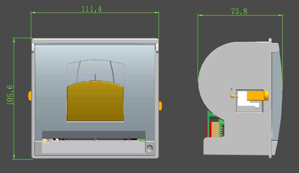 YCP-A31 3-inch thermische printmodule